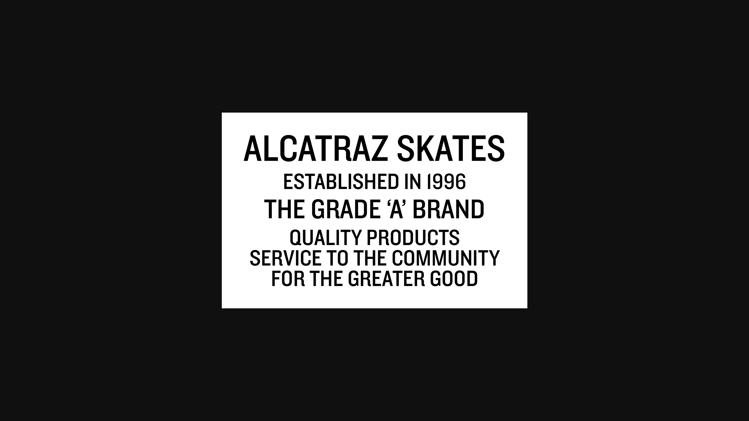 Alcatraz Badge Label
