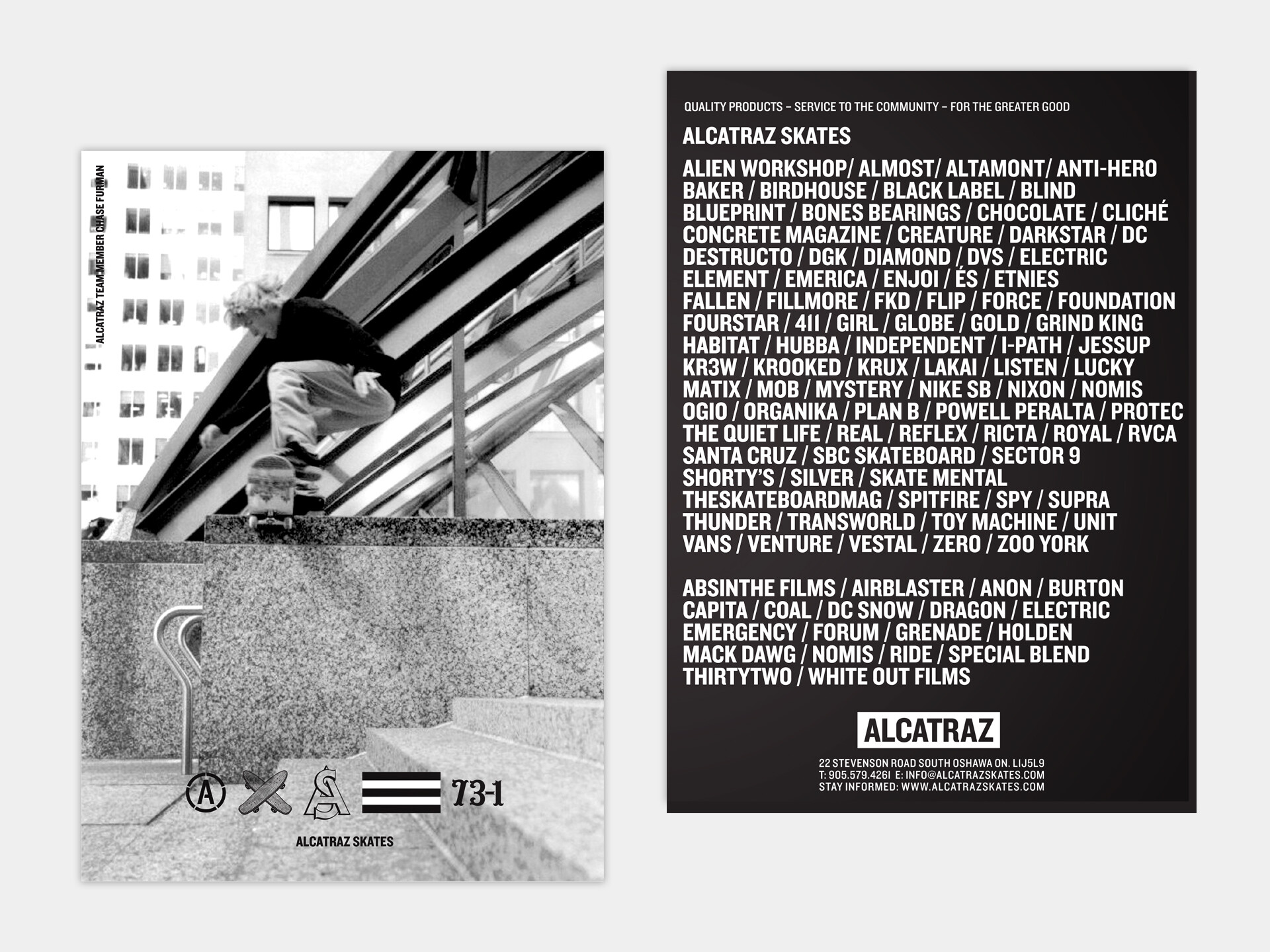 Alcatraz Postcard &mdash; Front/Back