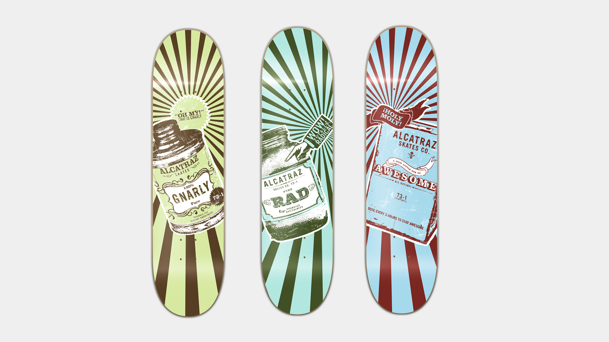 Alcatraz Impossible Products Skateboards