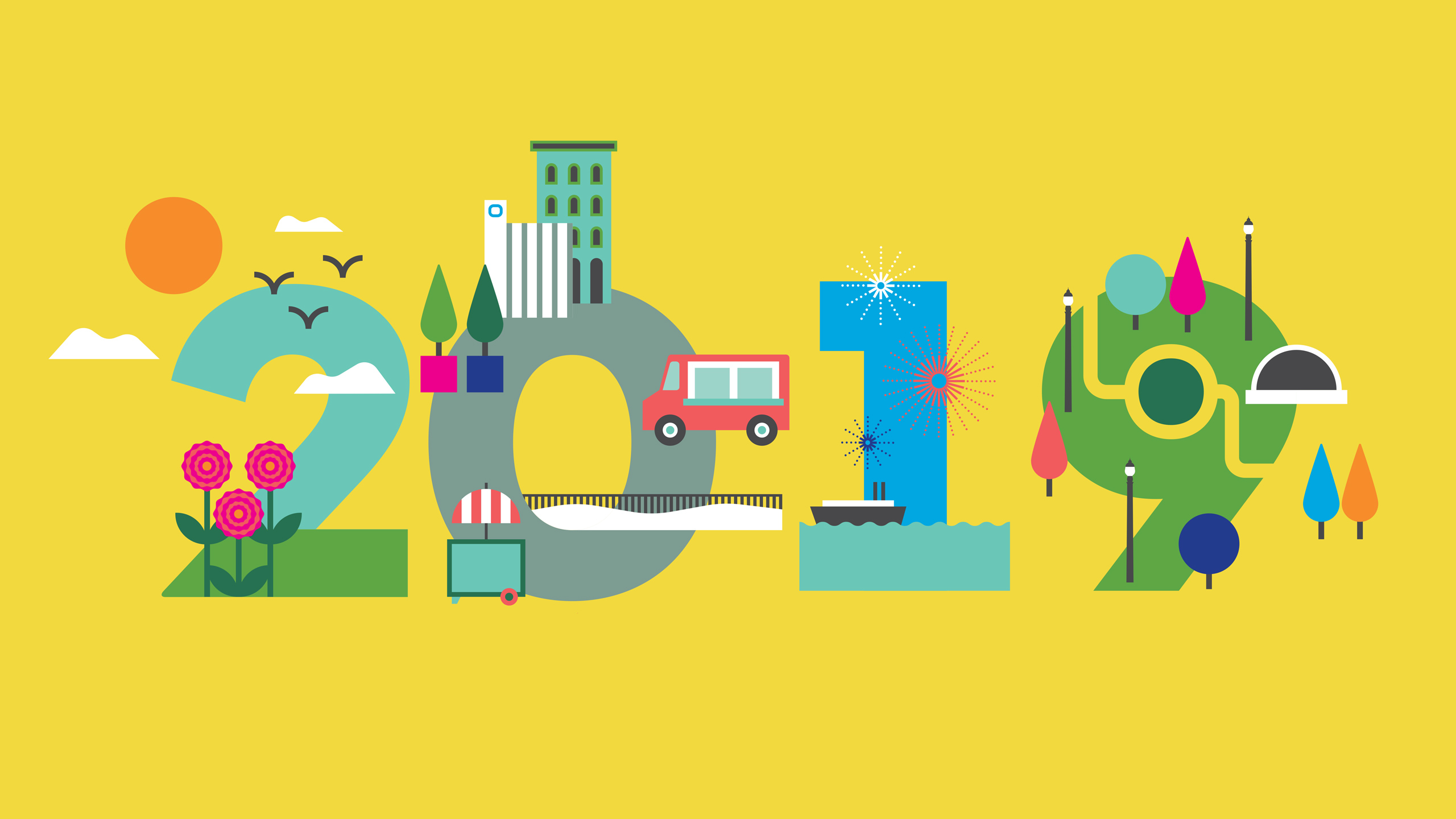 Oshawa Events Guide 2019 Illustration