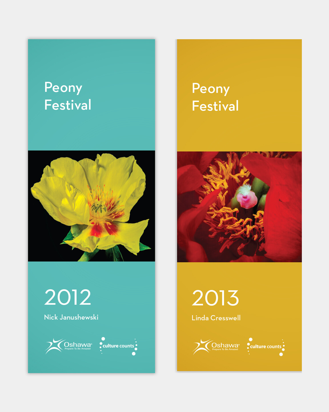 Oshawa Peony Festival Banners