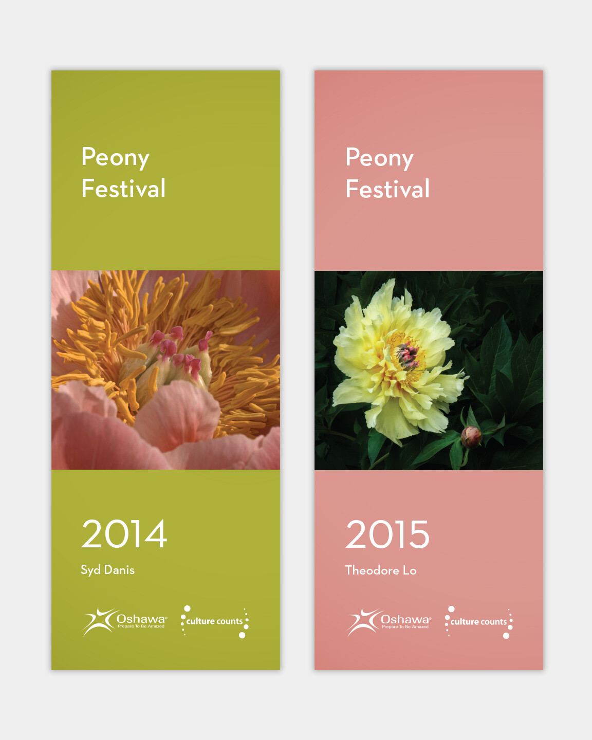Oshawa Peony Festival Banners