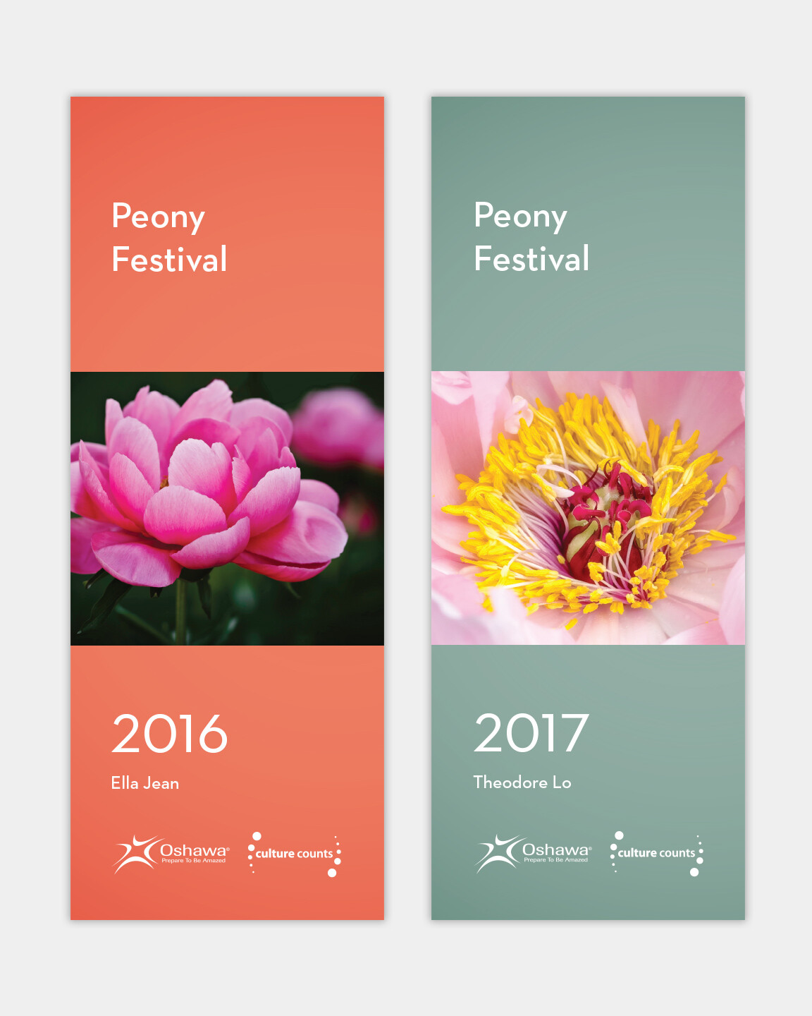 Oshawa Peony Festival Banners