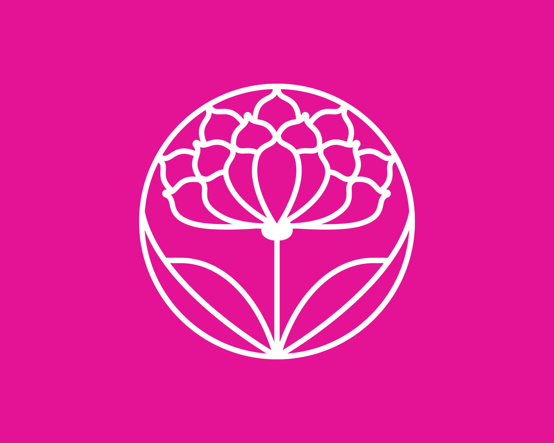 Oshawa Peony Festival Identity Icon