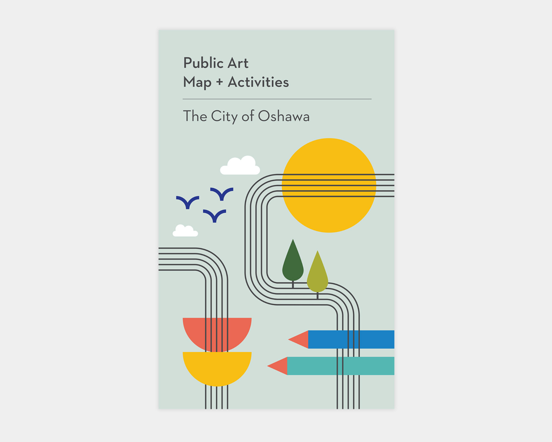 Public Art Map + Guide Cover