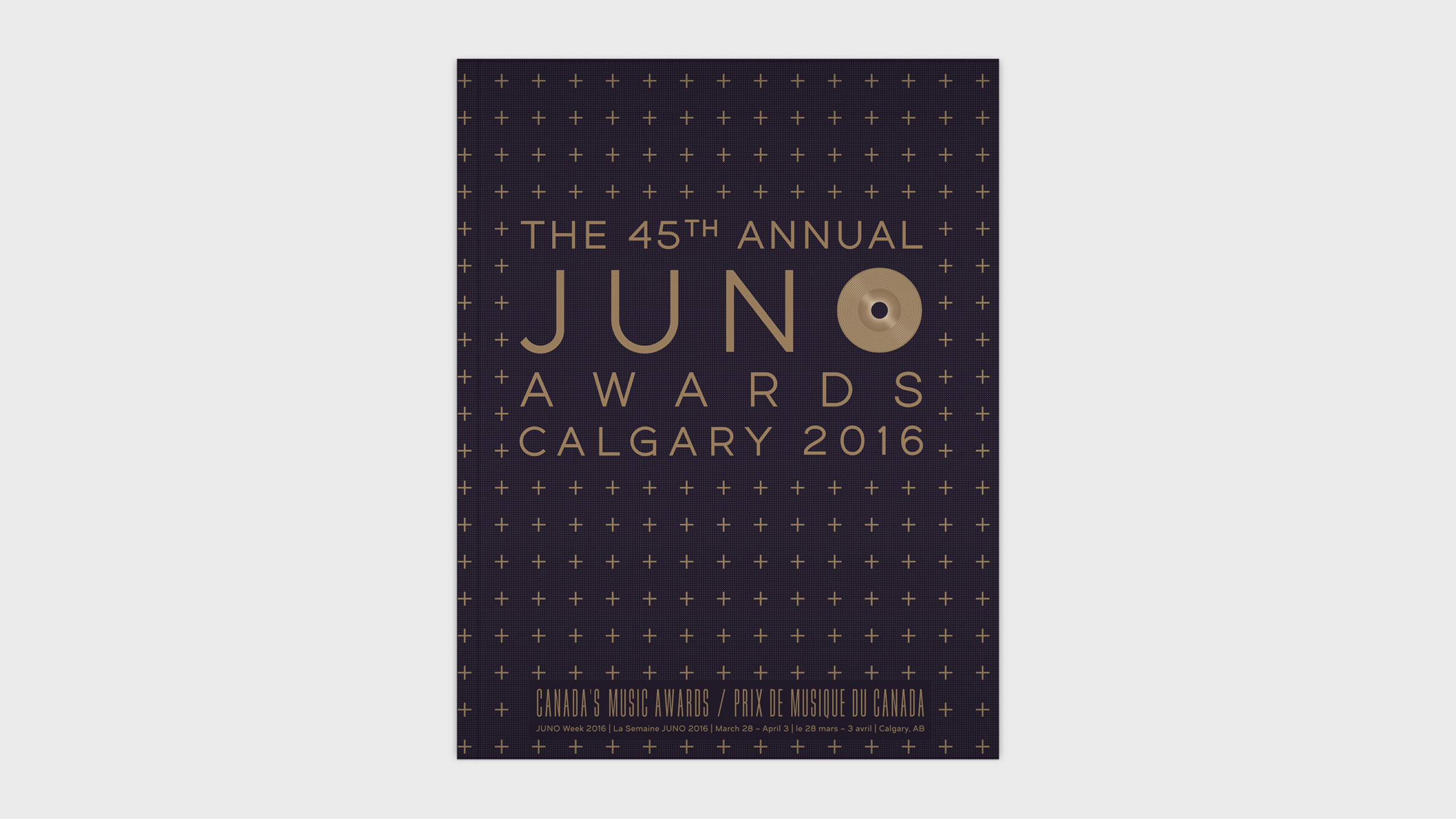 2016 JUNO Awards Souvenir Book Cover
