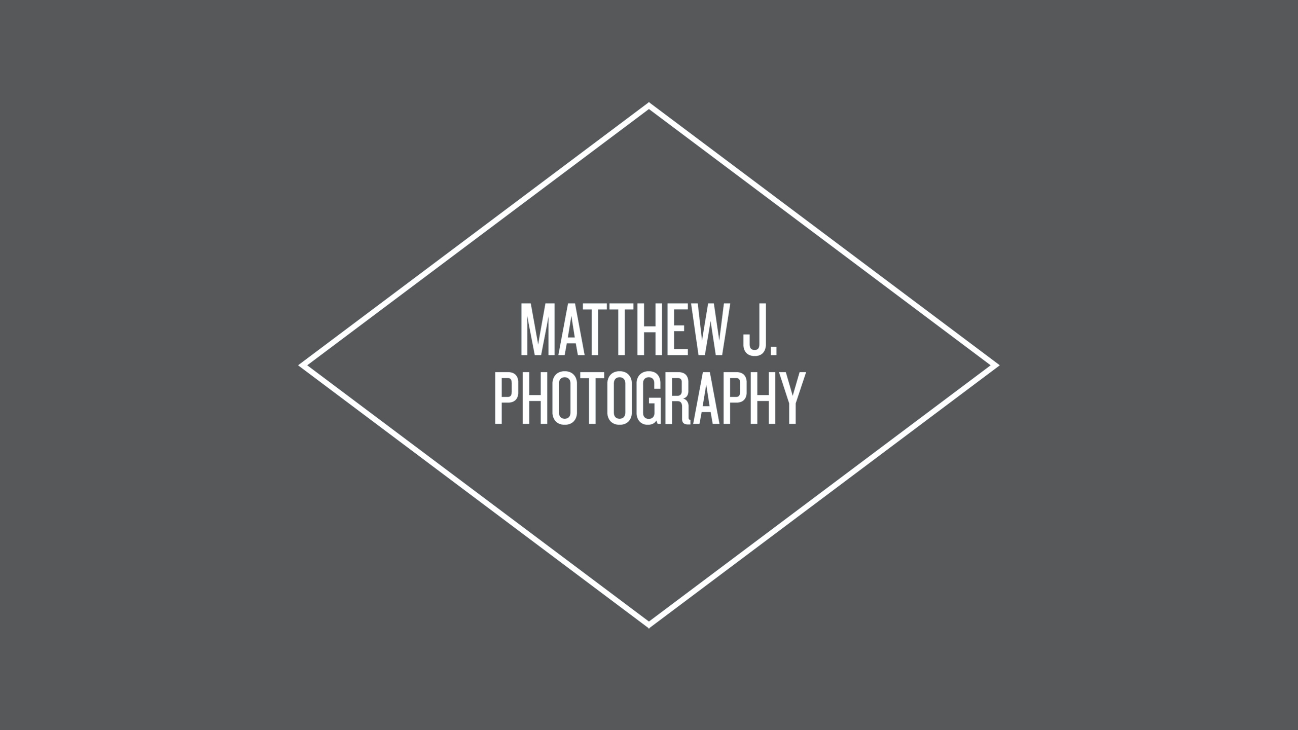 Matthew J. Photography Logo Grey