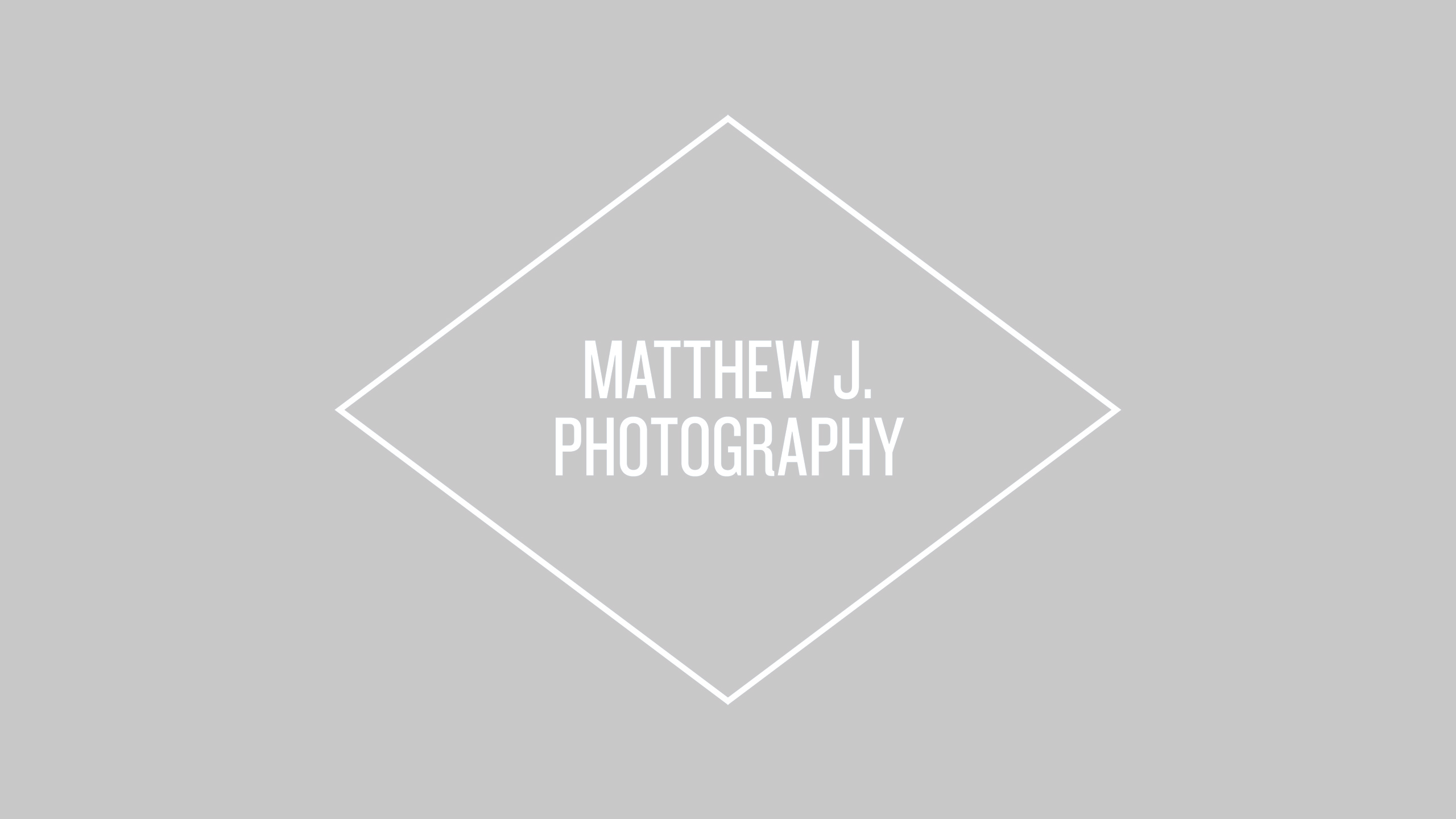 Matthew J. Photography Logo Light Grey