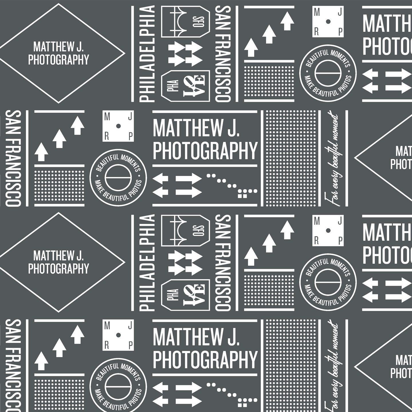 Matthew J. Photography Logo Pattern