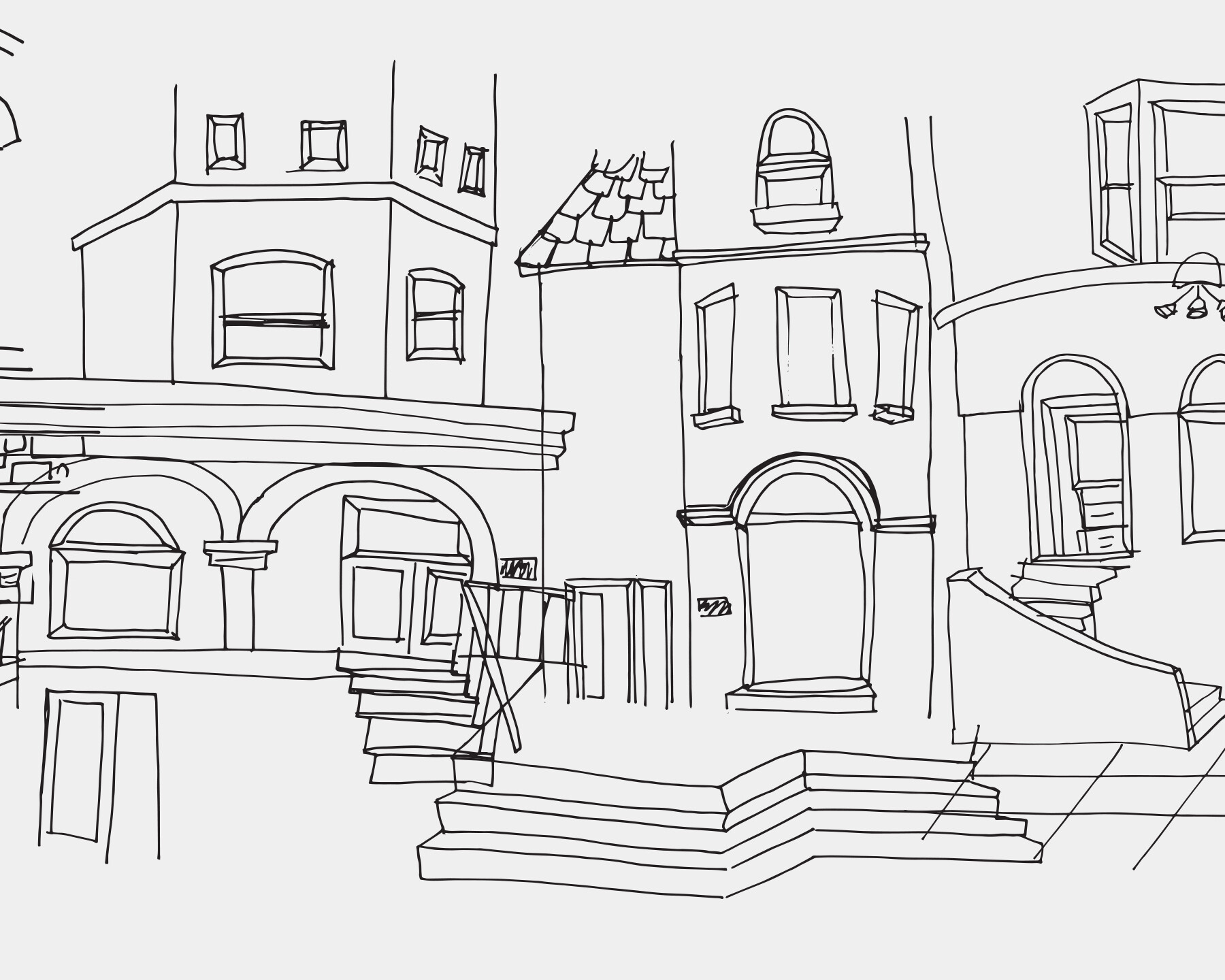 Mirvish Village Gallery Hop Illustration
