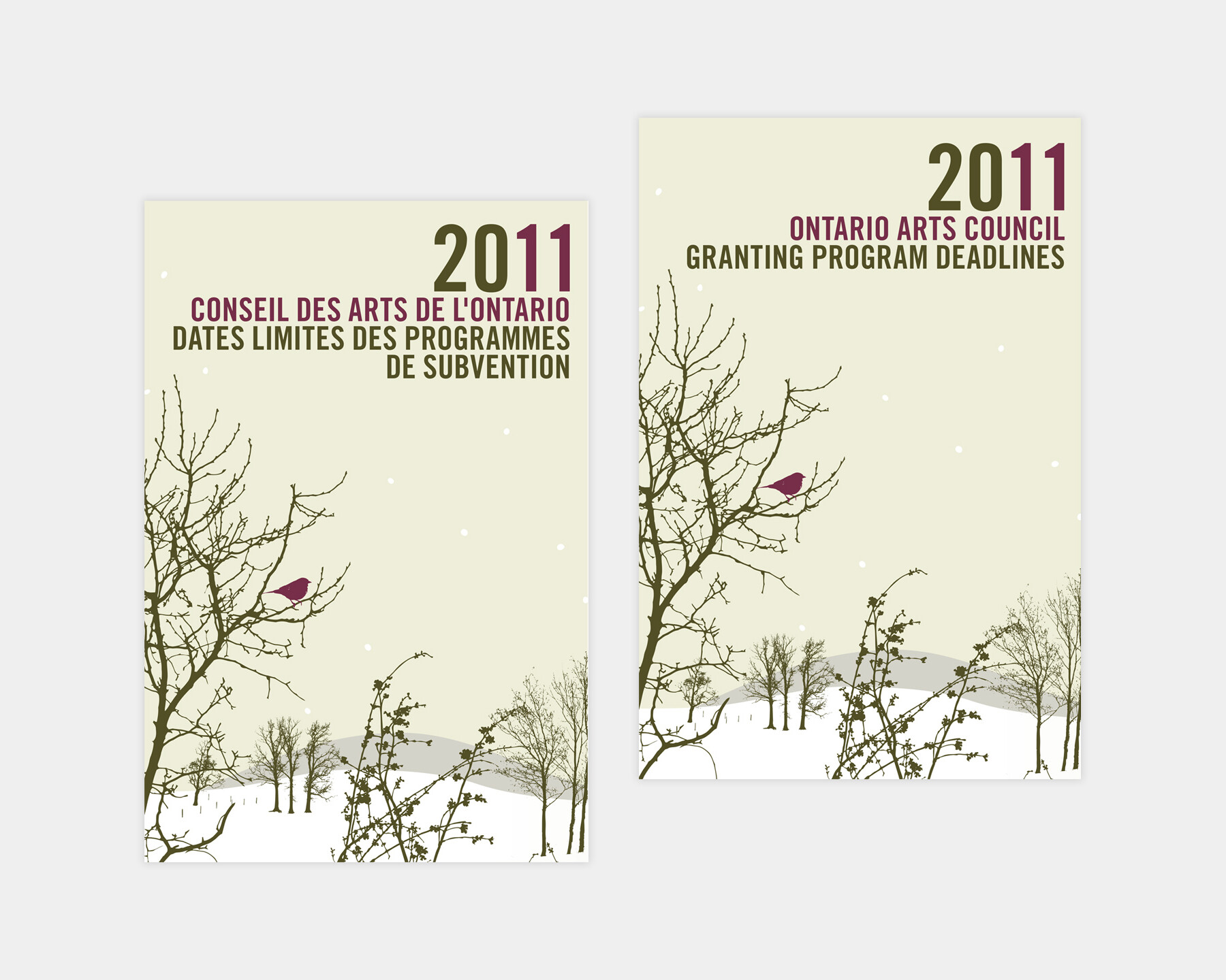 OAC 2011 Granting Program Calendar Cover