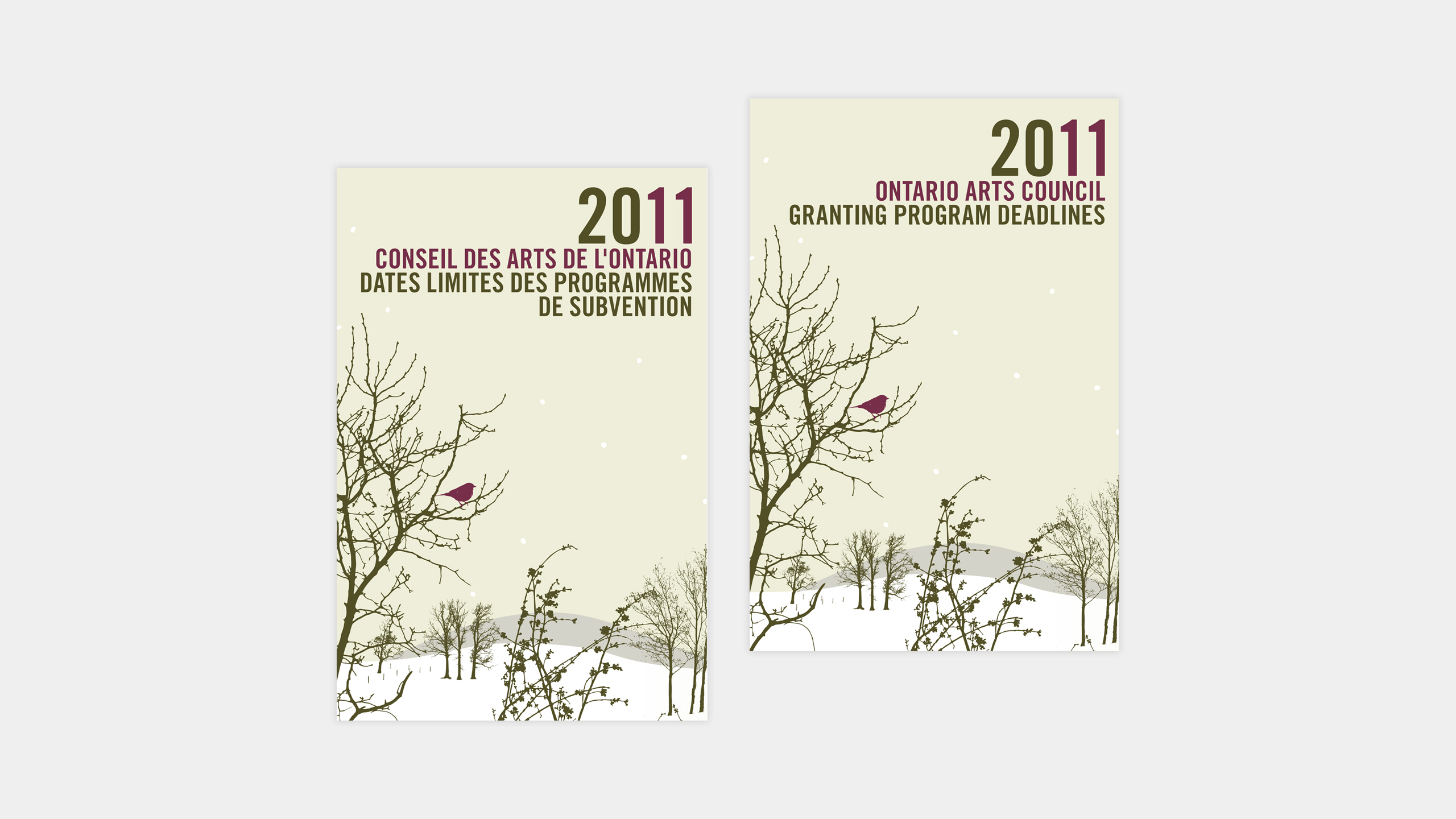OAC 2011 Granting Program Calendar Cover