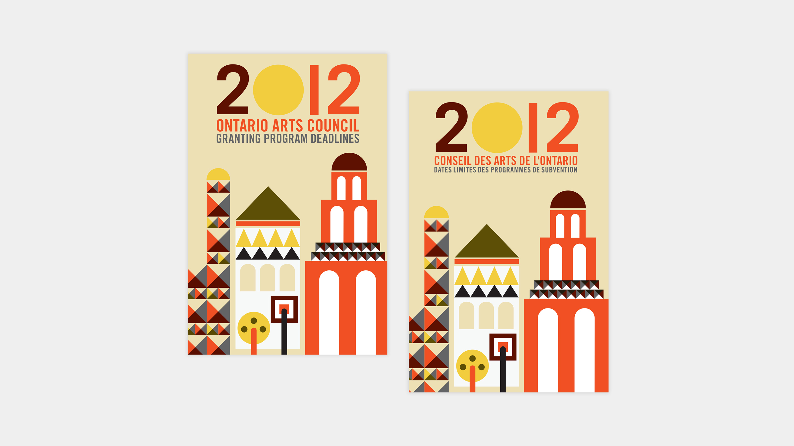 OAC 2012 Granting Program Calendar Cover