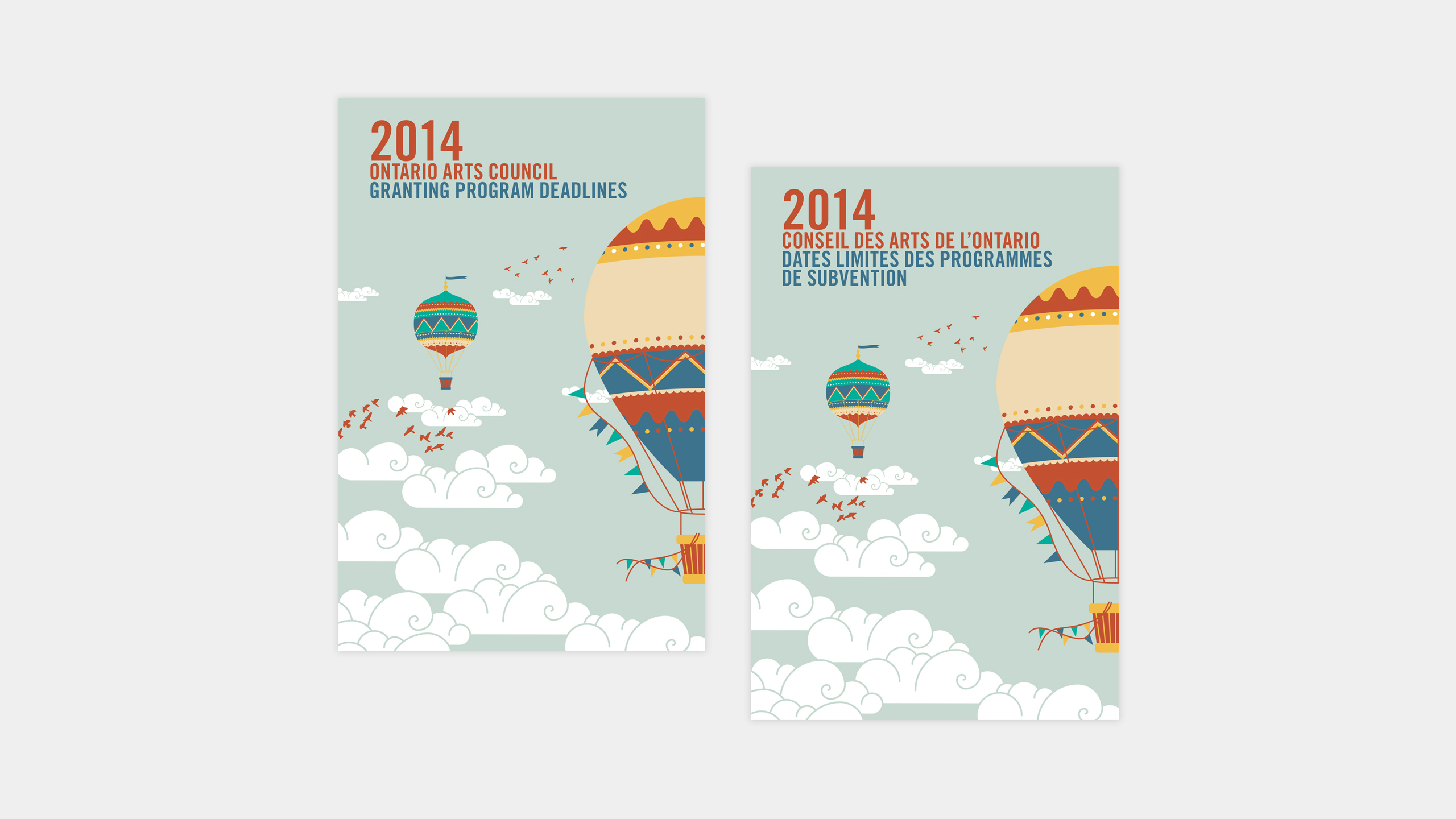OAC 2014 Granting Program Calendar Cover