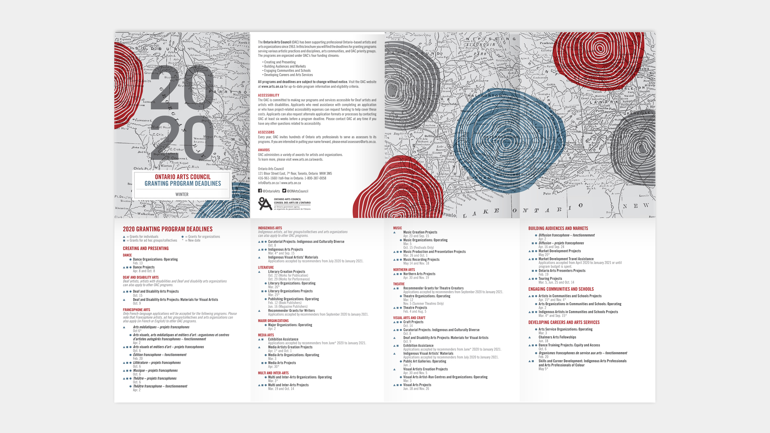OAC 2020 Granting Program Calendar English