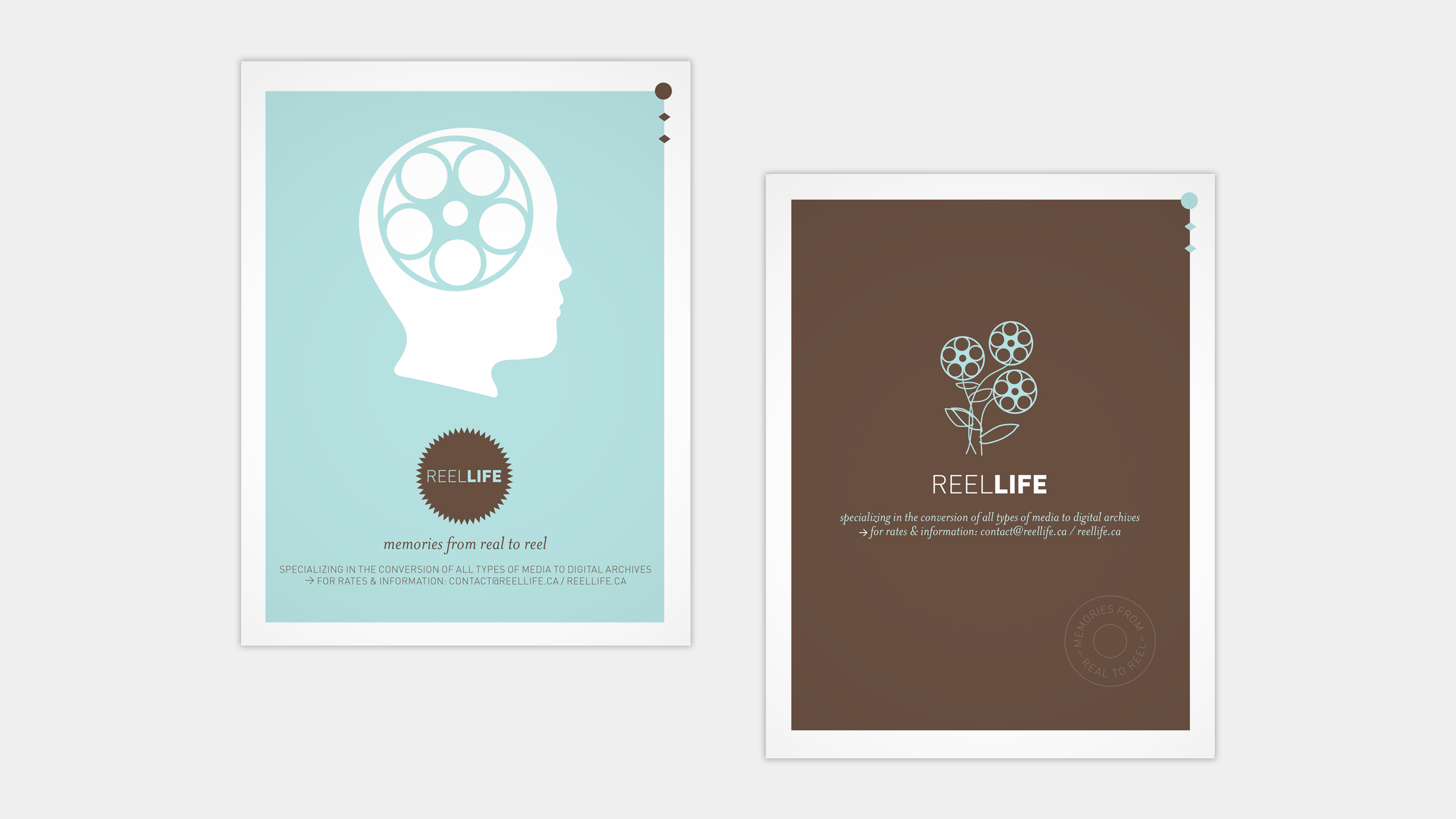 Reel Life Postcards