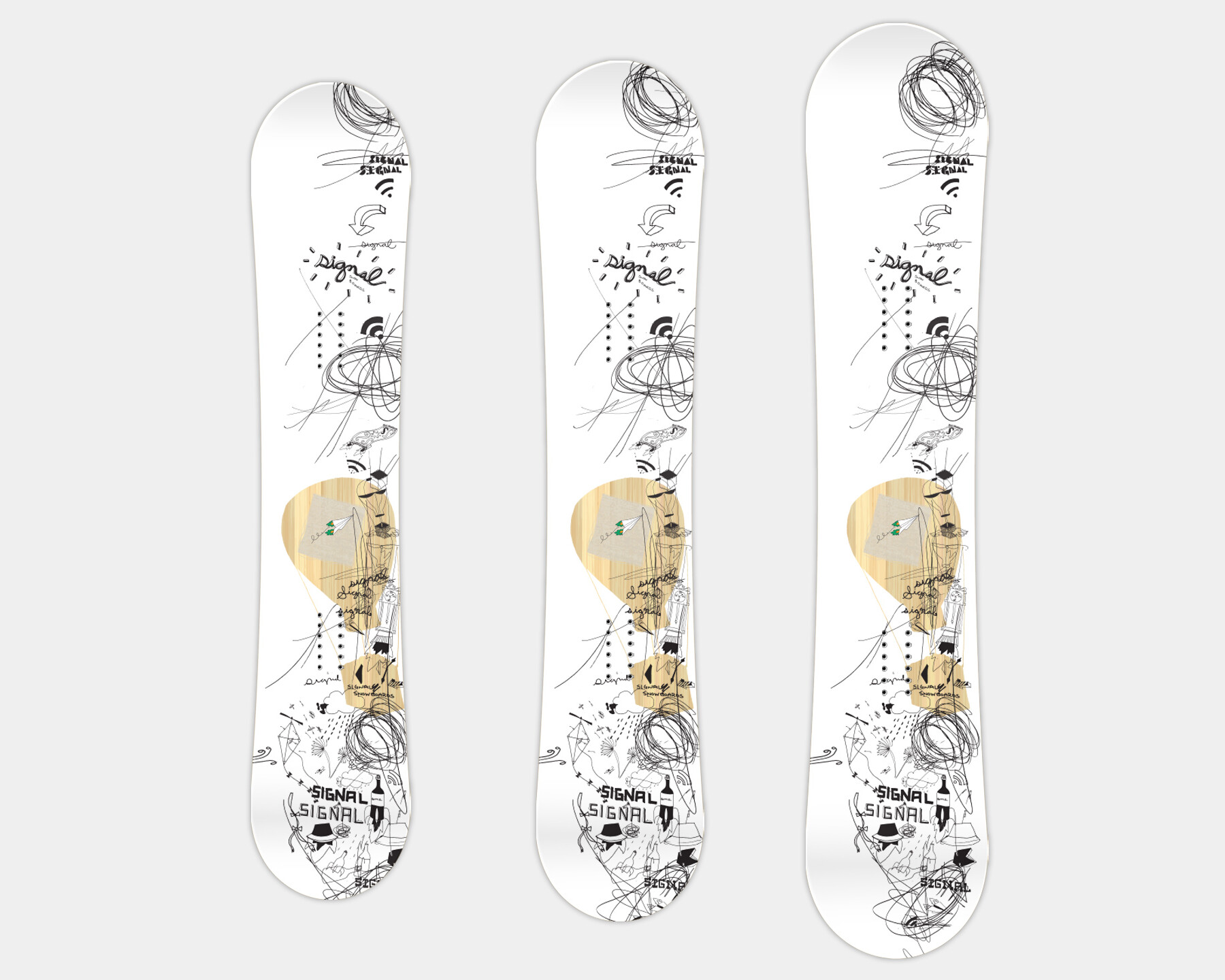 Signal 2008 Park Series Snowboards