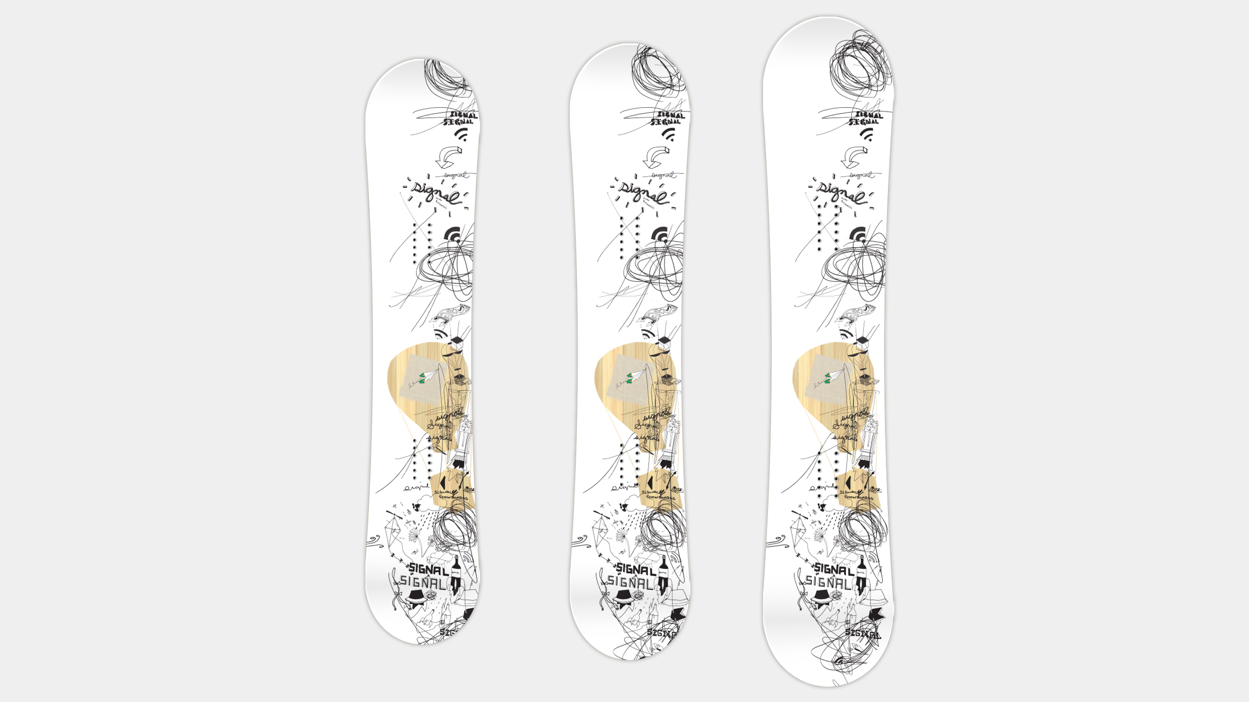 Signal 2008 Park Series Snowboards